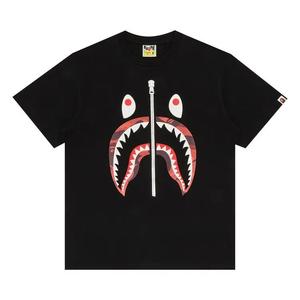 Футболки BAPE Shark Tee 'Черный'