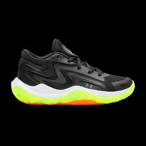 Баскетбольные шорты Performance Under Armour Jet '25 PS 'Metallic Black Hyper Green'