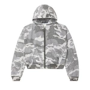 Outerwear Vale Forever Winter Crystal Camo Work Jacket 'Стираный/Белый/Камуфляж'