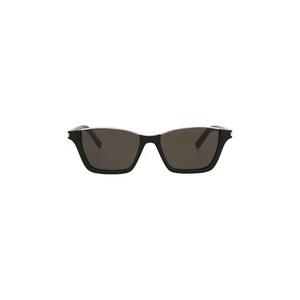 Saint Laurent Round Frame Acetate Sunglasses «Черный»