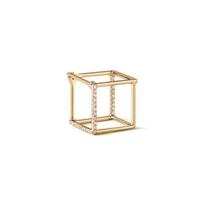 Серьга Diamond Square 10 (02)