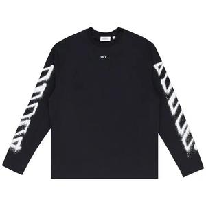 Футболки с длинным рукавом Off-White Spray Arrow Skate Long-Sleeve Tee 'Черный'