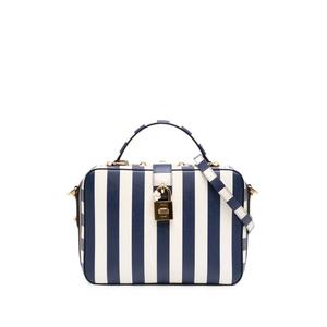 Сумка-сэтчел Leather Striped Box с верхней ручкой (2010-2026 годы)
