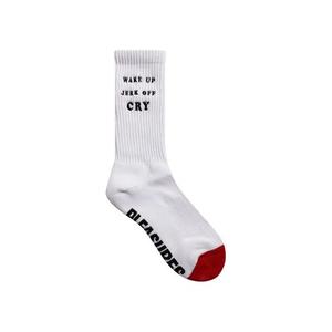 Носки и колготки Pleasures Wake Up Socks 'Белый'