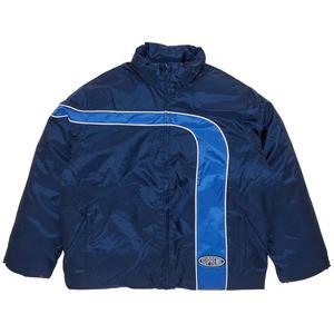 Пуховики Supreme Stripe Puffer Jacket 'Navy'