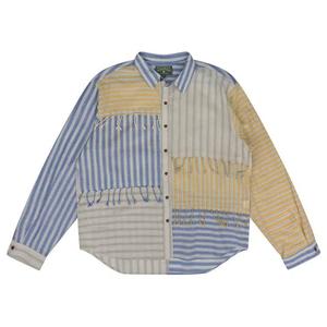 Рубашки на пуговицах Denim Tears Braided Striped Button-Up Shirt 'Multicolor'