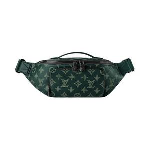 Поясные сумки Louis Vuitton Rush Bumbag 'Лесной зеленый монограмма тень телячья кожа'