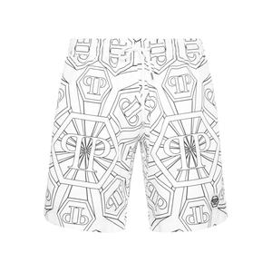 Плавки-шорты с монограммой