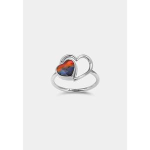 Кольцо Amour Fleur Ammolite 047 Серебро