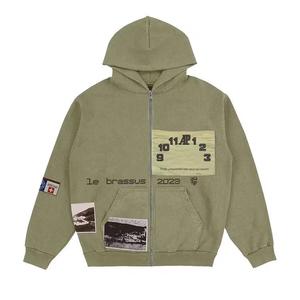 Толстовки Cactus Jack by Travis Scott x Audemars Piguet Le Brassus Zip-Up Hoodie 'Khaki Brown'