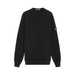 Свитшоты Stone Island Garment Dyed Classic Sweatshirt 'Black'