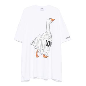 Платье мини с принтом Duck