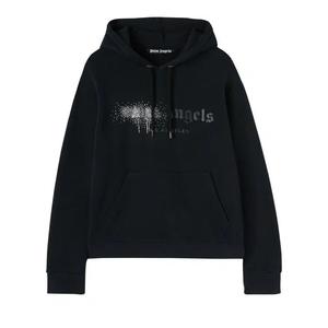 Худи Palm Angels Rhinestone Sprayed Hoody 'Black'