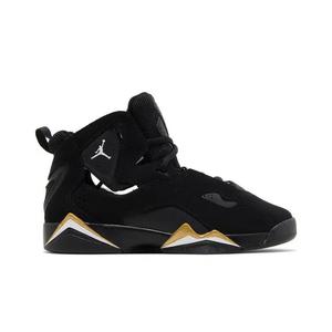 Кроссовки Air Jordan True Flight GS 'Black Metallic Gold' 2023