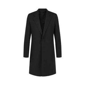 Пальто Givenchy Slim Fit Single-Breasted Coat «Серый/Многоцветный»