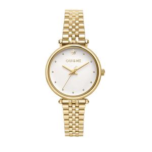 [Экологичные часы] Oui & Me Etoile 33mm Gold Ladies Quartz Watch ME010295
