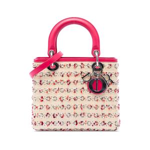 Плетеная сумка-сэтчел Lady Dior среднего размера (2013 год)