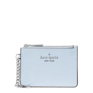 Держатель для карт с кольцом для ключей - Pale Sapphirine KN868