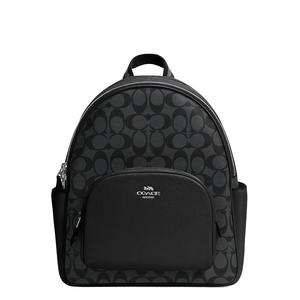 Рюкзак Court Backpack Bag In Signature Canvas в цвете Графит/Черный 5671