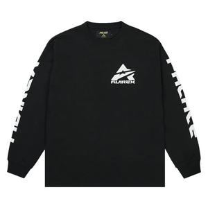 Футболка с длинным рукавом Palace x Avirex Long-Sleeve 'Черный'