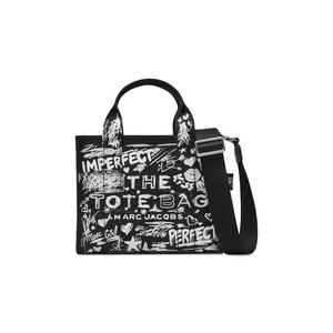 Сумки-тоут Marc Jacobs Punk Scribble Canvas Small Tote Bag 'Black/Multicolor'