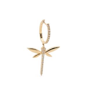 Серьги Dragonfly с бриллиантами
