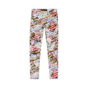 PURPLE BRAND Stickers Denim All Over Print Skinny Jeans 'Мультиколор-Цвет'