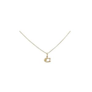 Женское колье-подвеска Signature C, золотое 335949