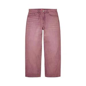 Джинсы Supreme Baggy Jean "Перекрашенный фиолетовый"