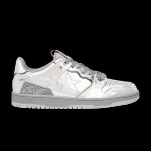 Кроссовки Hajime Sorayama x BAPE Wmns Sk8 Sta 'Silver'