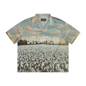 Рубашки на пуговицах Denim Tears Late Capitalism Button-Up T-Shirt «Многоцветный»