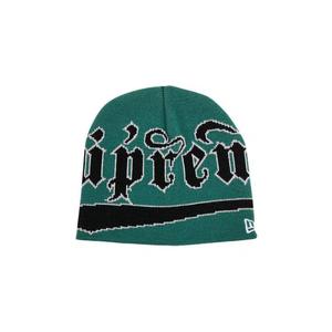 Шапки-бини Supreme New Era Accent Beanie 'Green'