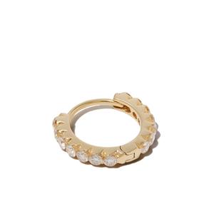 Серьга из желтого золота
