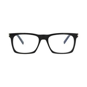 Очки Saint Laurent Оправы для очков из ацетата квадратной формы «Черный/Прозрачный»