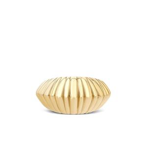 Кольцо XL Fluted Crescent из желтого золота
