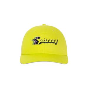 Снэпбэки Stussy Low Pro 3 Star Strapback 'Lime'