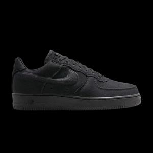 Повседневная обувь для баскетбола Nike Air Force 1 Low 'Canvas Triple Black'