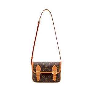 Сумки через плечо Louis Vuitton Satchel Wearable Wallet 'Коричневый монограмный холст'