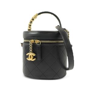 Стеганая сумка на плечо Vanity Case с логотипом CC