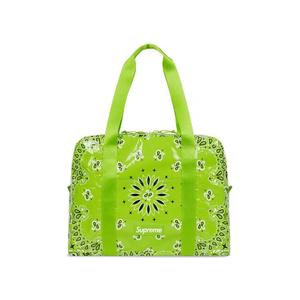 Сумки Supreme Bandana Tarp Small Duffle Bag 'Ярко-зеленый'