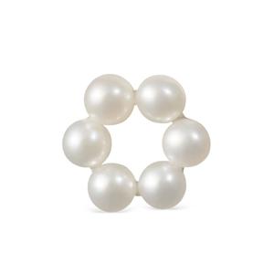 Серьга Petite Luna из желтого золота с жемчугом