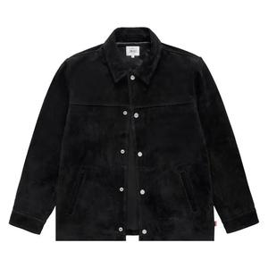 Куртка-бомбер Levi's x JJJJound из замши 'Black'