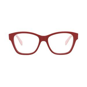 Очки Alexander McQueen Square-Frame Acetate Optical Frames 'Красный прозрачный'