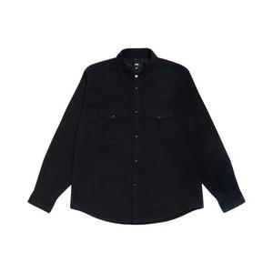Рубашки на пуговицах Stussy Cotton Silk Western Shirt 'Black'