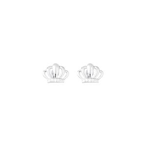 TOMEI серьги-короны, белое золото 585/14K