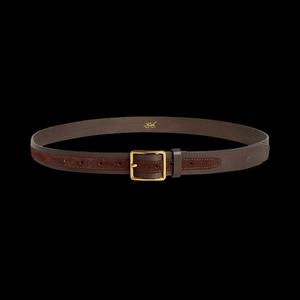 Ремни Kith Two-Tone Smooth Leather & Suede Belt «Kindling»