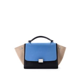 Маленькая сумка-сэтчел Tricolor Trapeze Bag