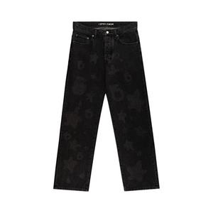 Джинсы Sp5der Beluga Denim 'Черная стирка'