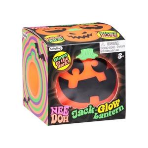 Игрушки и игровые наборы NeeDoh Jack Glow Lantern Squishy Fidget Toy 'Happy Face With Teeth'