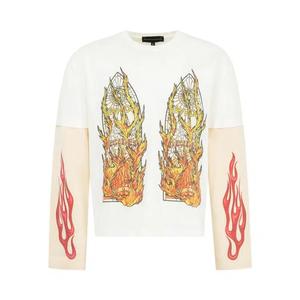 Джерси Who Decides War Flame Glass Double Jersey 'Облачный/Мульти'